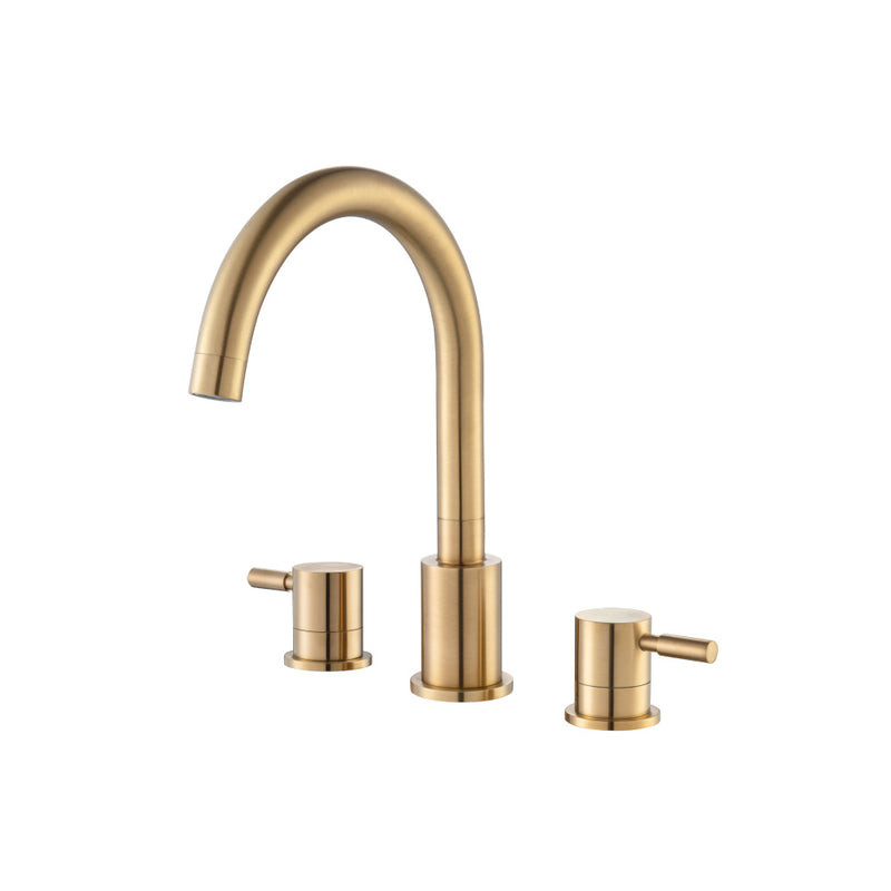 3 Hole Deck Mount Roman Tub Faucet