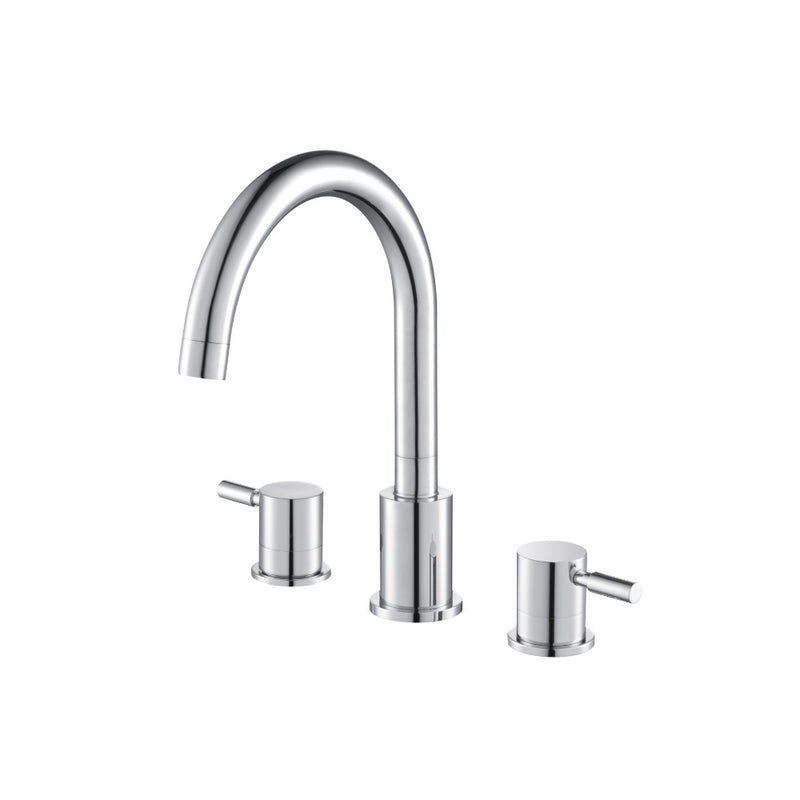 3 Hole Deck Mount Roman Tub Faucet