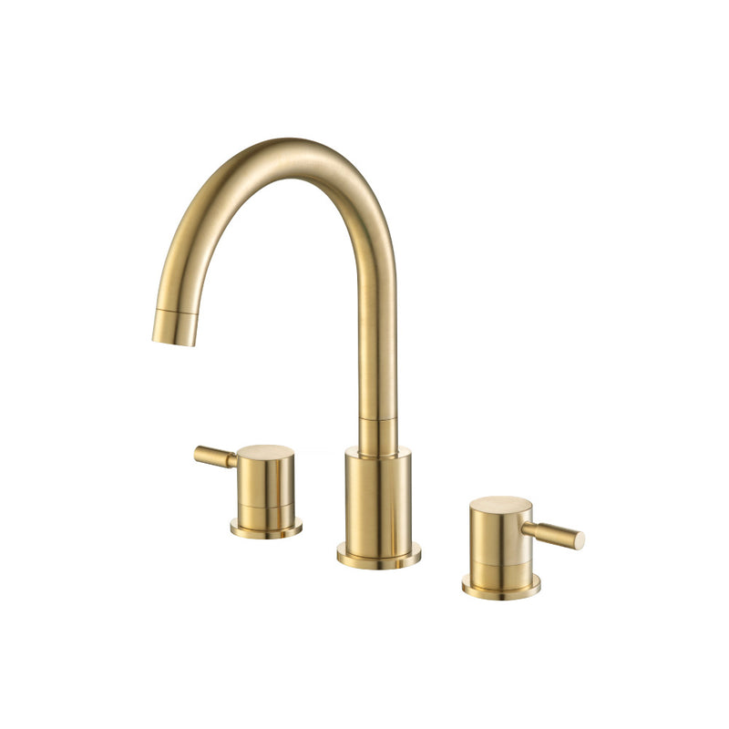 3 Hole Deck Mount Roman Tub Faucet