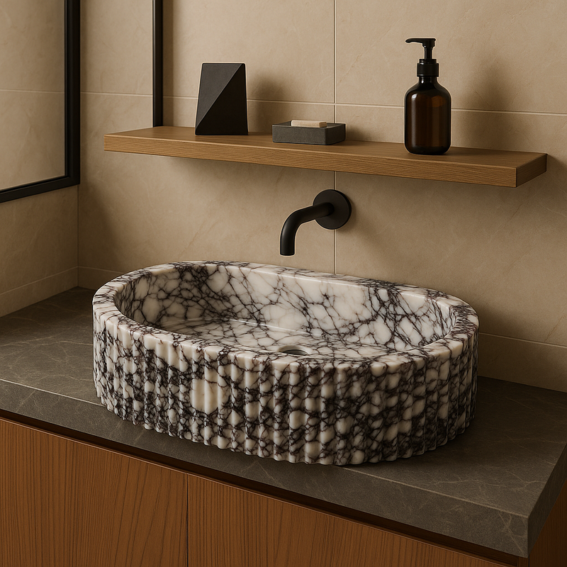 Viola Calacatta Marble Sink