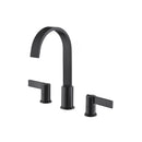 Three Hole 8" Widespread Two Handle Bathroom Faucet