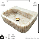 Calacatta Marble Sink