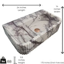 New York Marble Sink