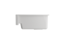 NUOVA PRO 34 Farmhouse Short Apron Front Fireclay 34" Single Bowl Kitchen Sink for easy Retro-Fit