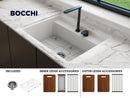 BAVENO 27" Hide Away undermount or drop in 27" Single Bowl Kitchen Sink, 2 Hole faucet drilling