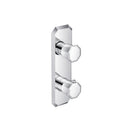 3/4" Horizontal Thermostatic Shower Valve & Trim - 1- Output