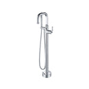 Freestanding Floor Mount Bathtub / Tub Filler With Hand Shower