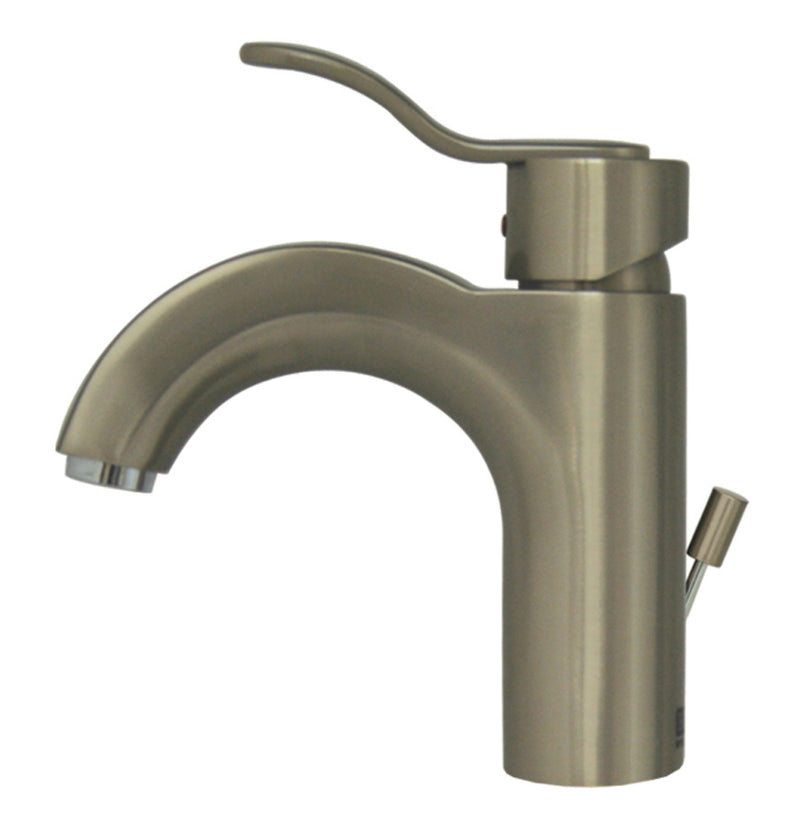 Whitehaus Wavehaus Single Hole/Single Lever Lavatory Faucet with Pop-up Waste