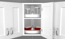 REV A SHELF : Value Line Polymer Full-Circle Lazy Susan Shelf Only (No Hardware)
