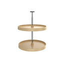 REV A SHELF : Value Line Polymer Full-Circle 2-Shelf Lazy Susans for Corner Wall Cabinets