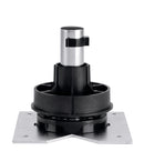 REV A SHELF : Value Line Polymer Kidney-Shaped Lazy Susan Shelf for Corner Base Cabinets