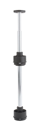 REV A SHELF : Value Line Polymer Kidney-Shaped 2-Shelf Lazy Susans for Corner Base Cabinets