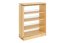 REV A SHELF : Wood Base Filler Pullout Organizer for New Kitchen Applications