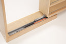 REV A SHELF : Wood Base Filler Pullout Organizer for New Kitchen Applications w/ Soft-Close