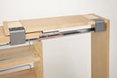 REV A SHELF : Wood Base Filler Pullout Organizer for New Kitchen Applications w/ Soft-Close