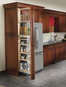REV A SHELF : Wood Tall Filler Pull Out Organizer for New Kitchen Applications