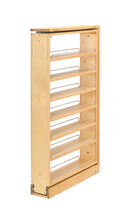 REV A SHELF : Wood Tall Filler Pull Out Organizer for New Kitchen Applications