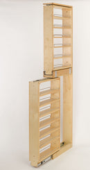 REV A SHELF : Wood Tall Filler Pull Out Organizer for New Kitchen Applications