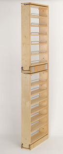 REV A SHELF : Wood Tall Filler Pull Out Organizer for New Kitchen Applications
