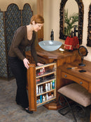 REV A SHELF : Wood Vanity Base Filler Pull Out Organizer for New Vanity Applications w/Soft Close