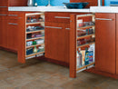 REV A SHELF : Wood Vanity Base Filler Pull Out Organizer for New Vanity Applications w/Soft Close