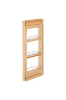 REV A SHELF : Wood Wall Filler Pullout for 30" H New Kitchen Applications w/ BB Soft-Close