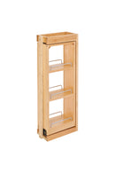 REV A SHELF : Wood Wall Filler Pullout for 30" H New Kitchen Applications w/ BB Soft-Close