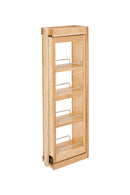 REV A SHELF : Wood Wall Filler Pullout for 36" H New Kitchen Applications w/ BB Soft-Close
