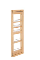 REV A SHELF : Wood Wall Filler Pullout for 39" H New Kitchen Applications w/ BB Soft-Close