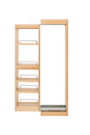 REV A SHELF : Wood Wall Filler Pullout for 39" H New Kitchen Applications w/ BB Soft-Close