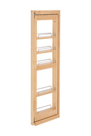 REV A SHELF : Wood Wall Filler Pullout for 42" H New Kitchen Applications w/ BB Soft-Close