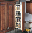 REV A SHELF : Wood Wall Filler Pullout for 42" H New Kitchen Applications w/ BB Soft-Close