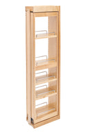 REV A SHELF : Wood Wall Filler Pullout for 42" H New Kitchen Applications w/ BB Soft-Close