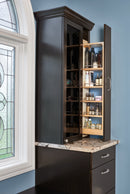 REV A SHELF : Wood Wall Filler Pullout for 42" H New Kitchen Applications w/ BB Soft-Close