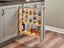 REV A SHELF : Wood Base Cabinet Pullout Organizer Insert