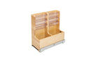 REV A SHELF : Wood Vanity Sink Pullout Organizer w/ Soft-Close