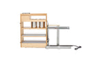 REV A SHELF : Wood Vanity Cabinet Outlet Pullout Grooming Organizer w/ Soft-Close