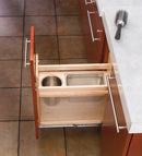 REV A SHELF : Wood Vanity Cabinet Pullout Grooming Organizer