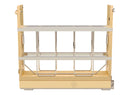 REV A SHELF : Wood Bakeware Pullout Organizer w/ BB Soft-Close