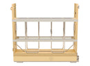 REV A SHELF : Wood Bakeware Pullout Organizer w/ BB Soft-Close