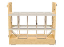REV A SHELF : Wood Bakeware Pullout Organizer w/ BB Soft-Close