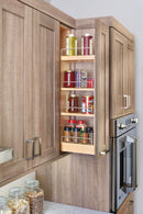 REV A SHELF : Wood Wall Cabinet Pullout Organizer for 30" H Cabinets w/ BB Soft-Close