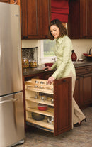 REV A SHELF : Wood Base Cabinet Pullout Organizer