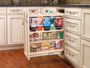 REV A SHELF : Wood Base Cabinet Pullout Organizer