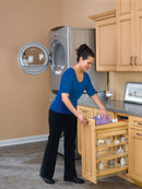 REV A SHELF : Wood Base Cabinet Pullout Organizer