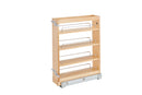 REV A SHELF : Wood Vanity Cabinet Pullout Organizer w/ Soft-Close
