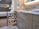 REV A SHELF : Wood Vanity Cabinet Pullout Organizer w/ Soft-Close