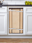 REV A SHELF : Wood Base Cabinet Pullout Organizer w/ Soft-Close