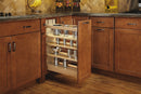 REV A SHELF : Wood Base Cabinet Pullout Organizer w/ Soft-Close and SERVO-DRIVE System