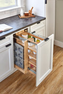 REV A SHELF : Wood Base Cabinet Pullout Organizer Accessory for 448 BCSC series
